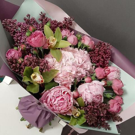 Букет цветов «Ароматы весны»