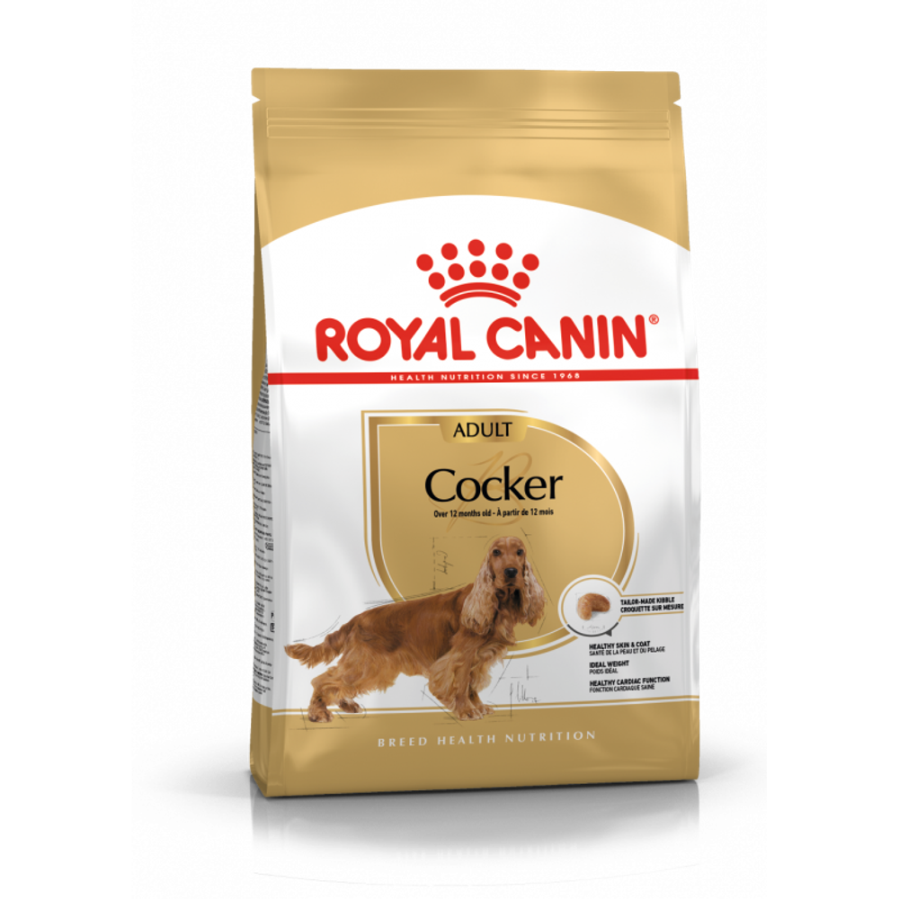 Royal Canin Cocker Adult Корм сухой для взрослых собак породы Кокер Спаниель  3 кг