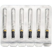 Pro-Endo K-Files №40 (25мм) (6шт.) Про-Эндо К-файлы (К-рашпили), каналорасширители ручные