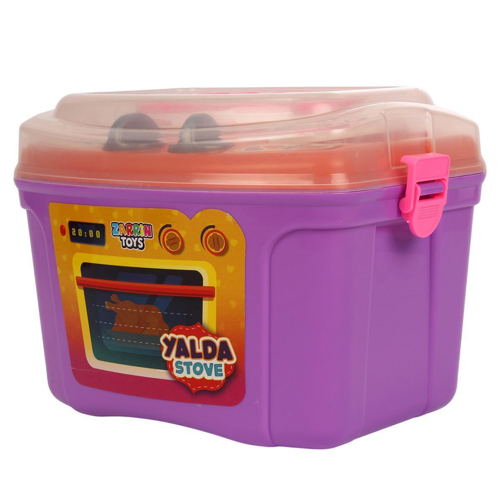 Кухня игровая Mini Stove с набором, 35 предм., фиолет. (Орион)