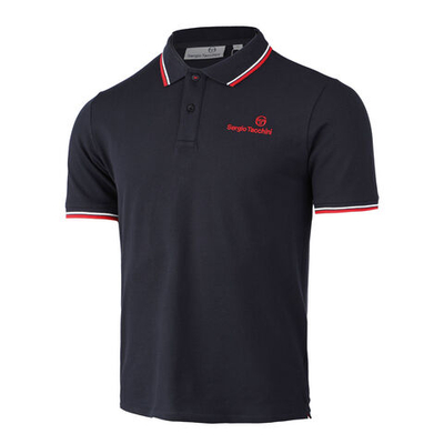 Мужское теннисное поло Sergio Tacchini Reed 021 Polo Men - Blue, Red