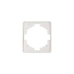 Рамка ROUND 1-постовая перламутр KRANZ