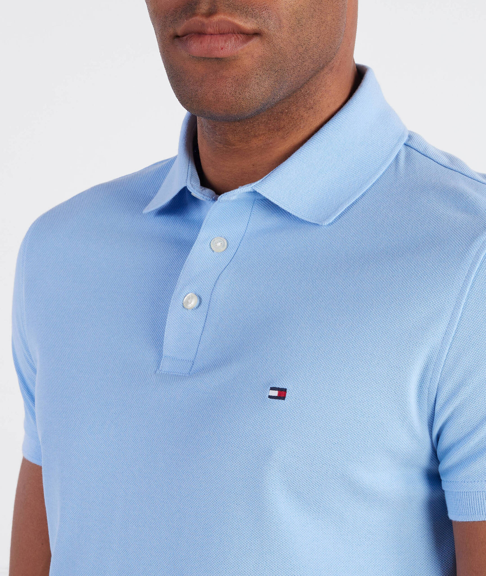Поло 1985 Tommy Hilfiger - голубой(MW0MW17771)