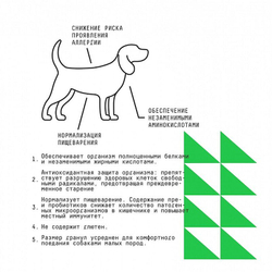 AJO Dog Mini Hypoallergenic корм с гречкой для собак миниатюрных и малых пород 2 кг