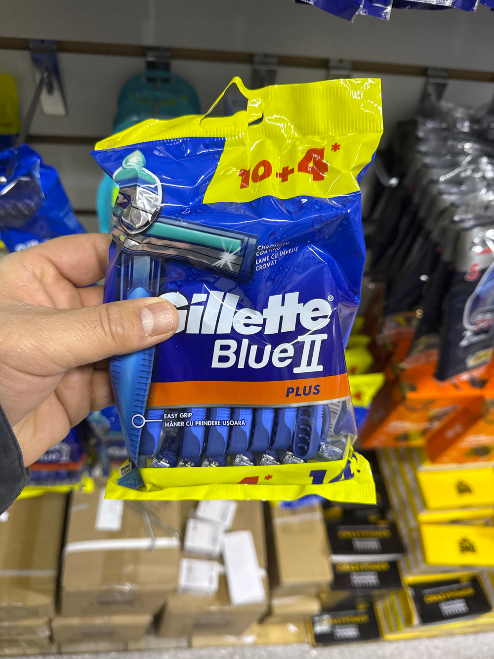 Станок Gillette blue 2 plus 10+4