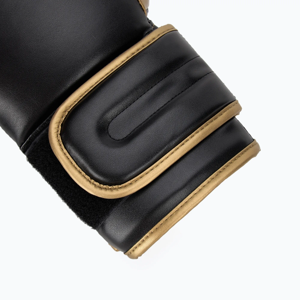 Боксёрские перчатки Everlast Powerlock 2 black/gold