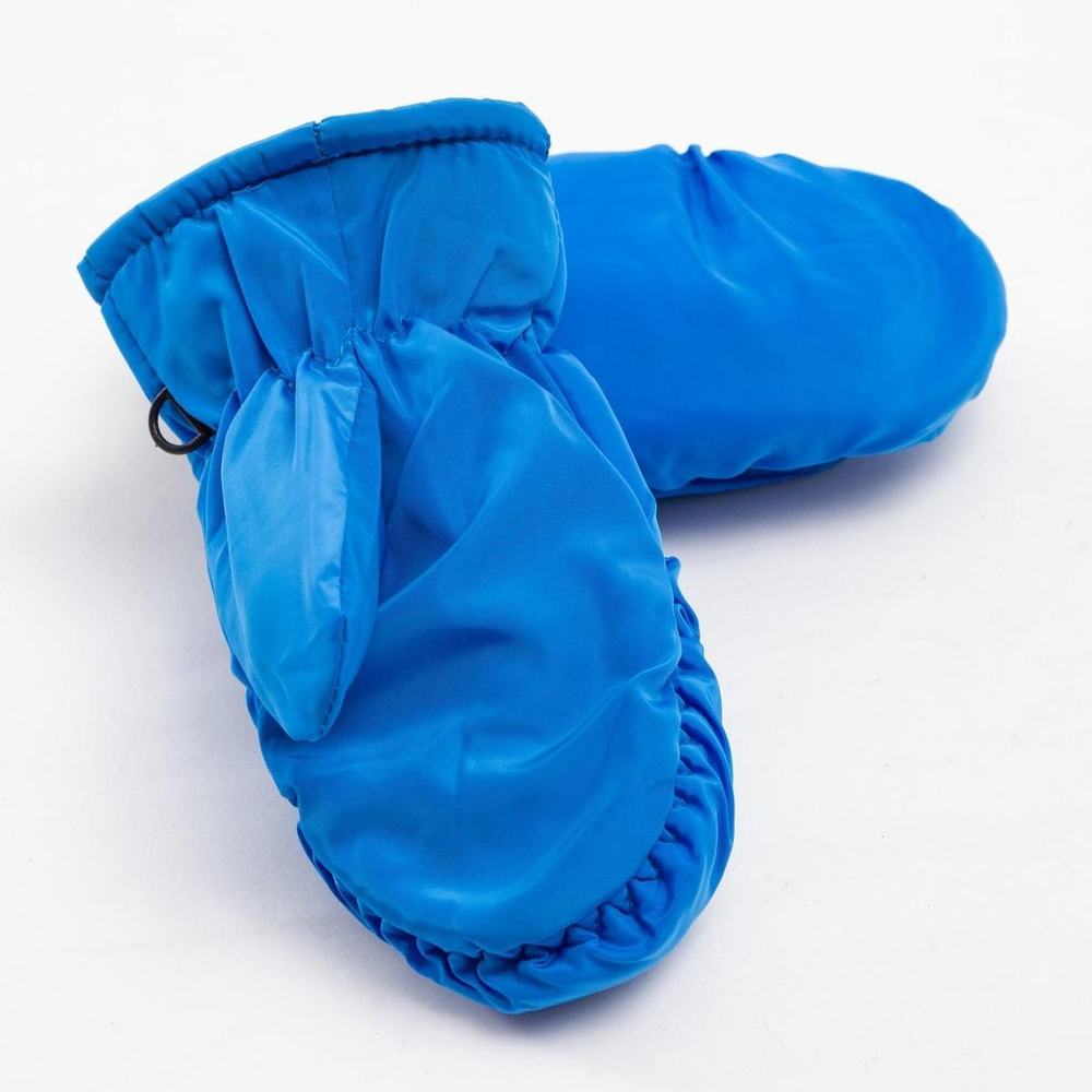 Варежки зимние MINAKU , цв.голубой, р-р 15. 5137818, 1 шт.