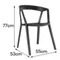 Черный пластиковый стул Nomad | Купить в Hallberg.ru