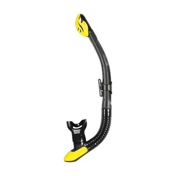 Трубка для плавания Mares Ergo Dry черный/желтый