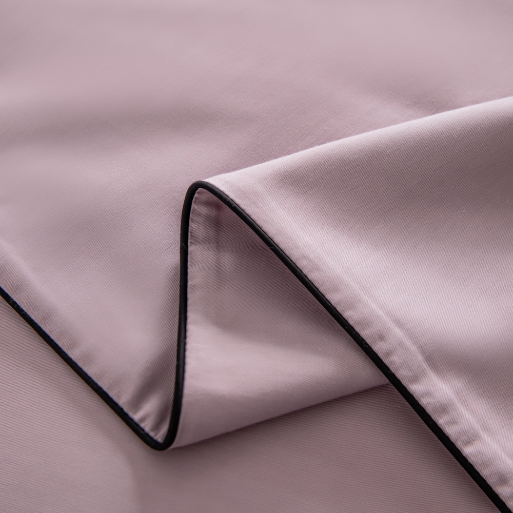 КПБ Однотонный Сатин Элитный на резинке OCER008, Евро, 4 наволочки, простынь 140*200*30