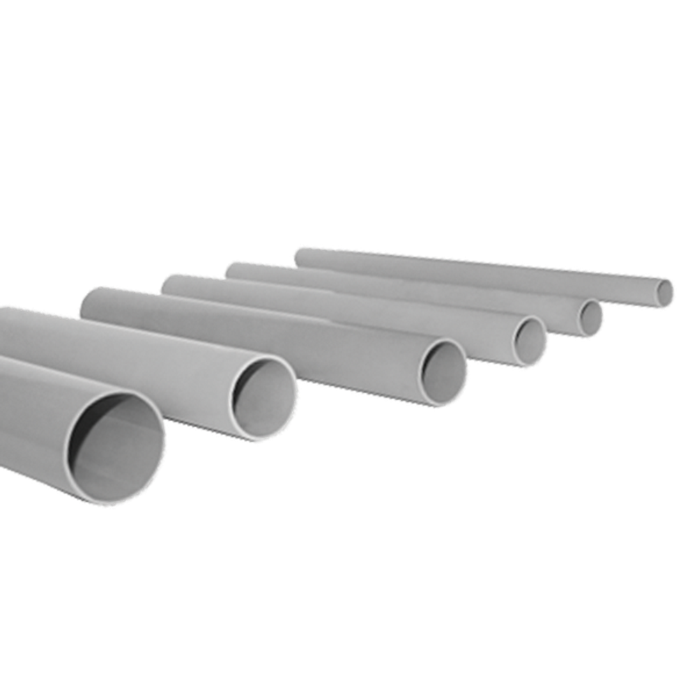 Труба гладкая ПВХ жесткая d32 мм (3 м) (72 м/уп) серая EKF-Plast (72.00 шт.)