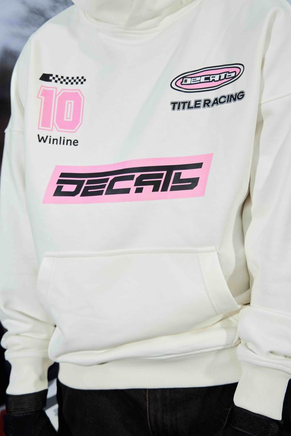 Худи x Winline Decals Racing белое - фото 2