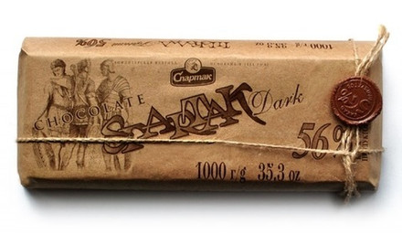 Шоколад "Спартак" горький элитный 56% какао 500г. Крафт