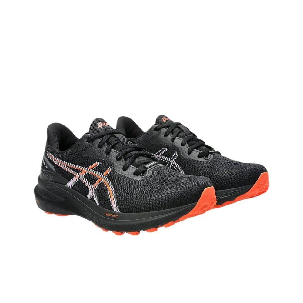 Женские кроссовки ASICS GT-1000 13 Gore-Tex 'Black Nova Orange' 1012B661-002
