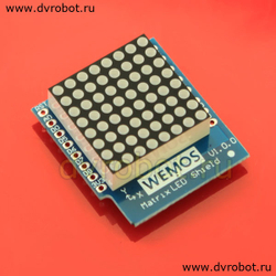 Шилд Матрица 8x8 - D1 mini