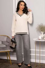 Джемпер трикотажный Камилла (бежевый) Б14453-5М LT Collection