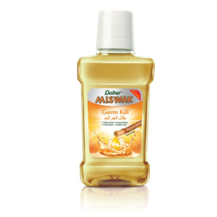 Ополаскиватель полости рта Dabur Miswak Germ Kill Антибактериальный 250 мл.