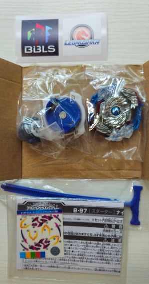 Волчок и лаунчер Nightmare Longinus Destroy B97 от Takara Tomy