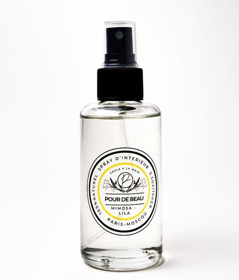 Мимоза - Лилия, спрей для дома, Pour de Beau