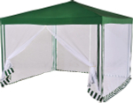 Шатер с москитной сеткой Garden Story 3х3м (Китай)