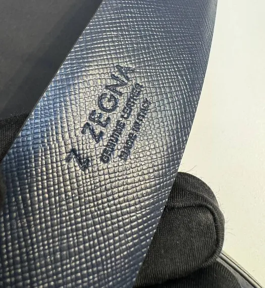 Двусторонний мужской ремень ZEGNA, 3,5 мм, чёрный