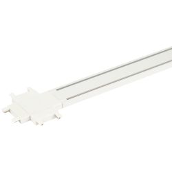 Коннектор питания ЭРА TRM-S5-CX WH для магнитного шинопровода Х-образный белый | Магнитный шинопровод и аксессуары