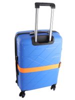 Чемодан 463 / С ремнем / Полипропилен