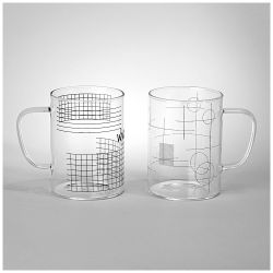 НАБОР ИЗ 2-Х КРУЖЕК 480 МЛ D=8 СМ H=10,5 СМ