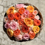 × 2 + 1 Коралловый микс — букет интерьерных и ароматных роз