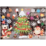 Наклейка на стекло «Зимние танцы» 50*35 см (диаметр рулона 4 см)