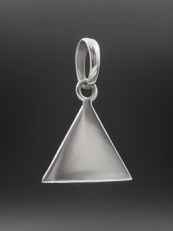 Подвеска всевидящее око оберег из серебра 925 пробы