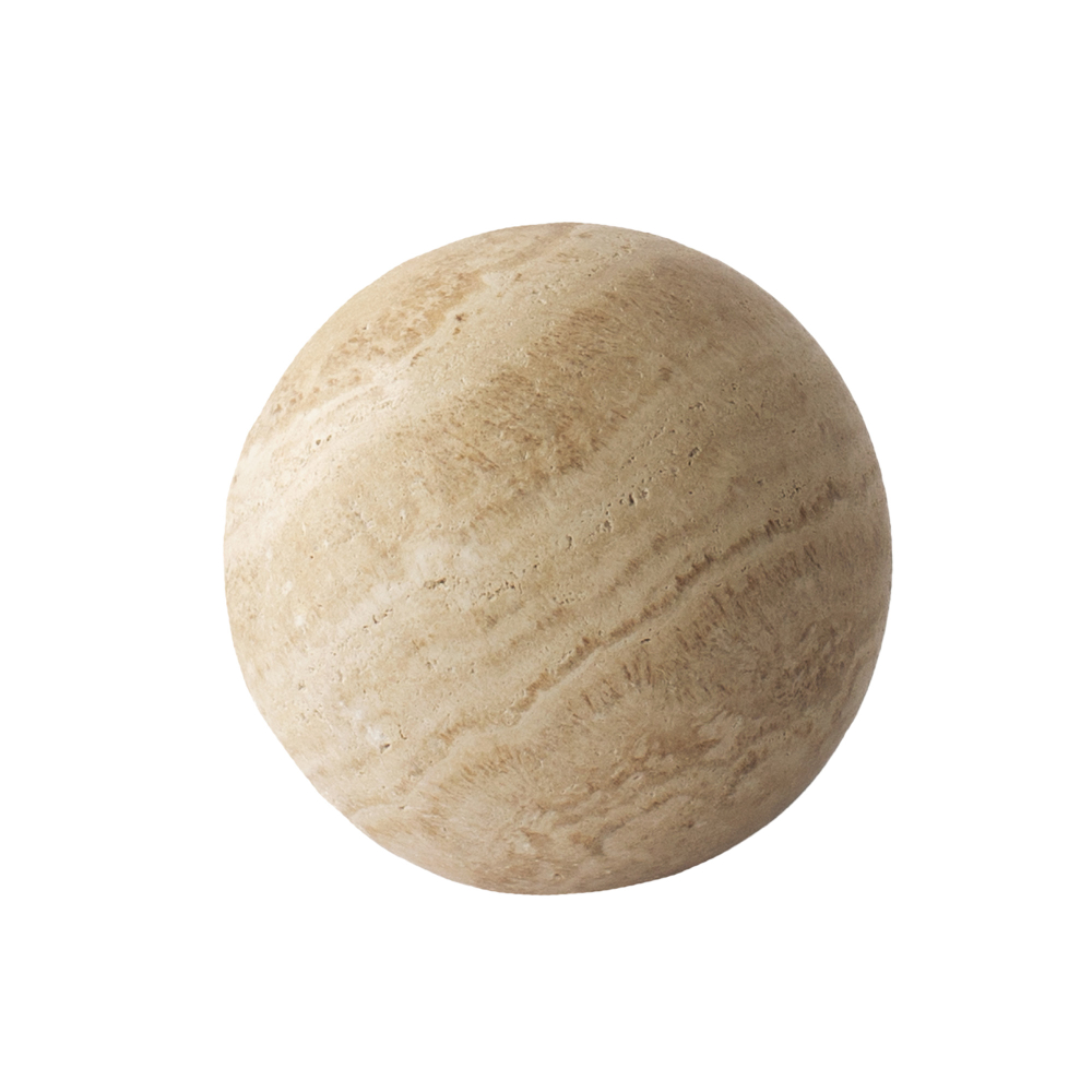 Декоративная сфера Tell Me More Travertine Globe