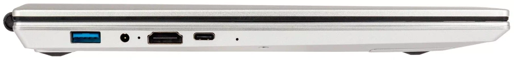 Ноутбук 15,6" Hiper WorkBook N1567RH Core i3 10110U/8Gb/256Gb SSD/15.6" FullHD/DOS Серебристый (TY410AXD)
