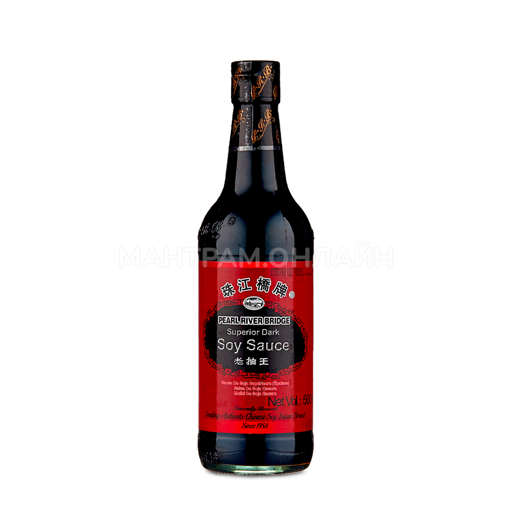 Соус Соевый темный Cупериор Pearl River Bridge Superior Dark Soy Sauce 500 мл