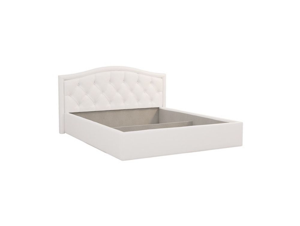 Кровать "Верона" 1.8  с орт. осн. (Белый), экокожа, Мебельсон, г. Ижевск