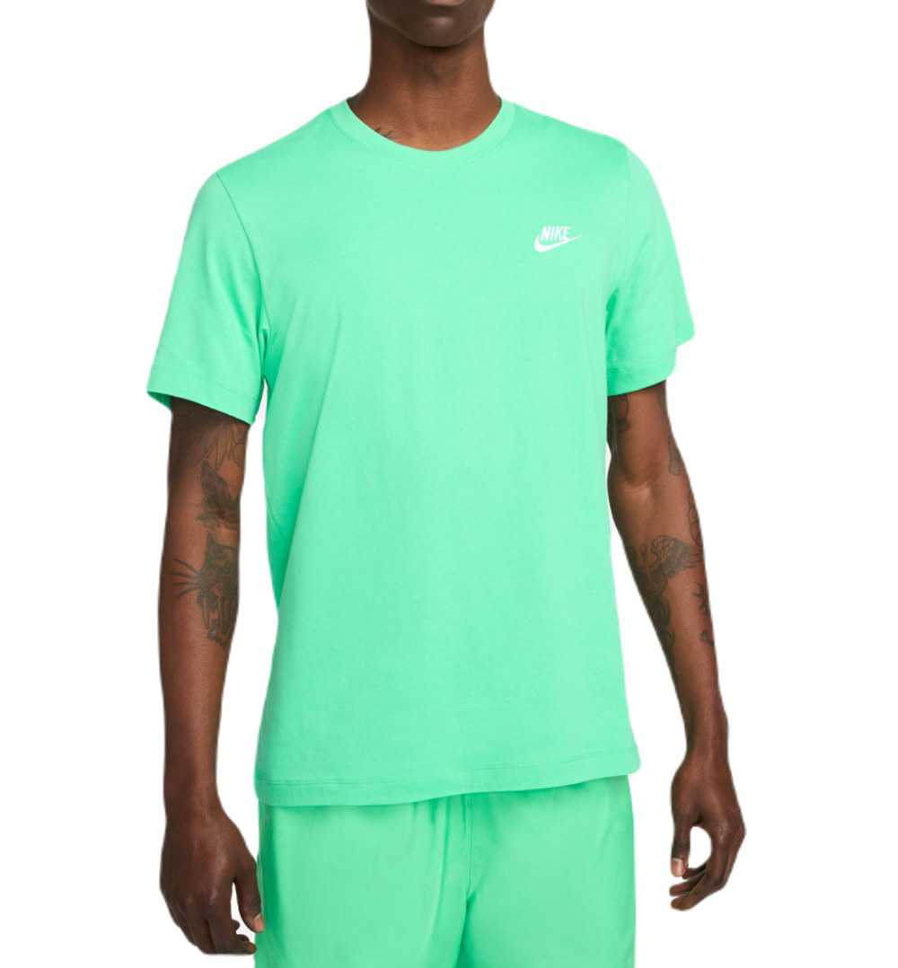Мужская теннисная футболка Nike Sportswear Club T-Shirt - spring green