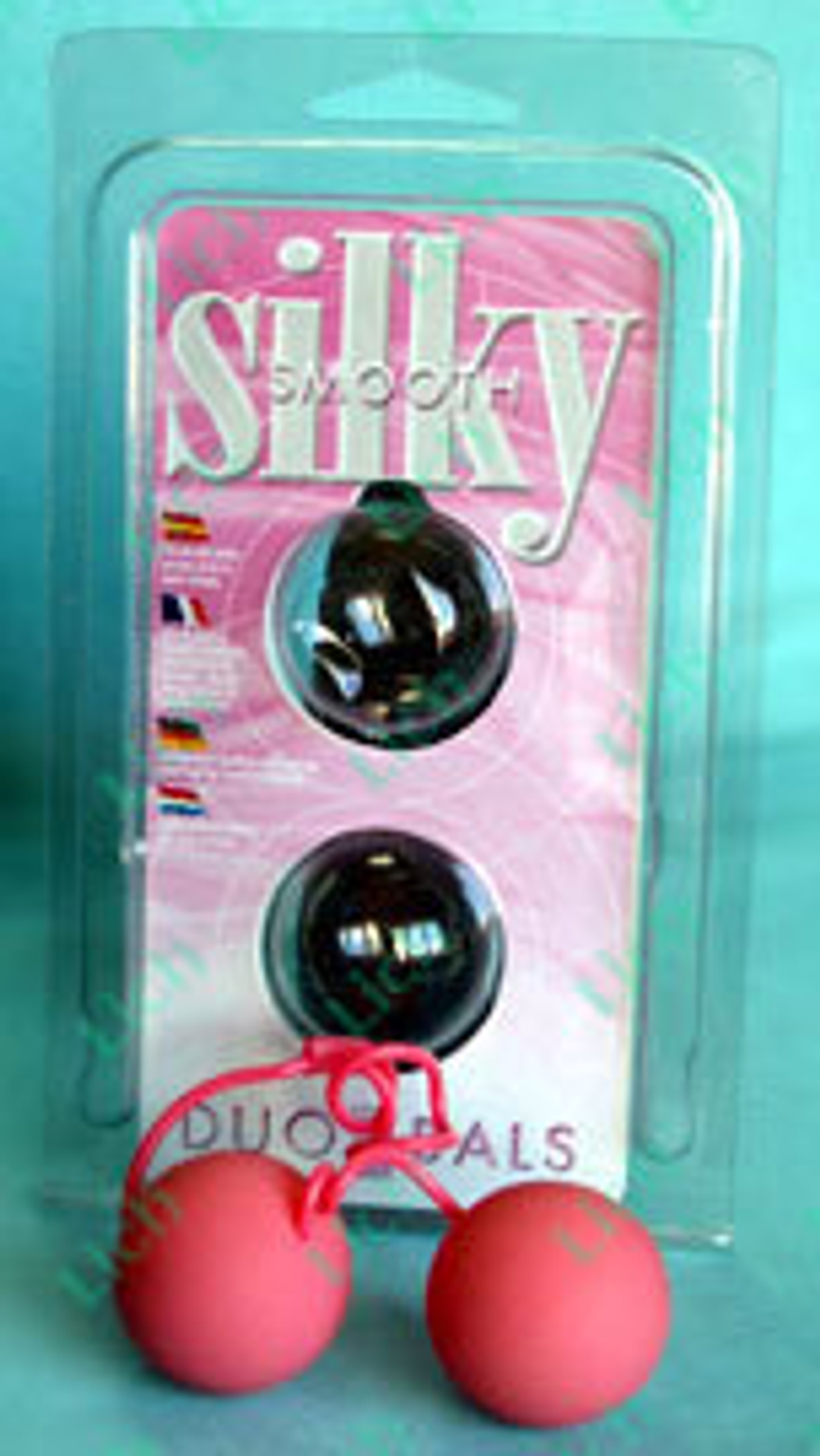 Вагинальные шарики розового цвета