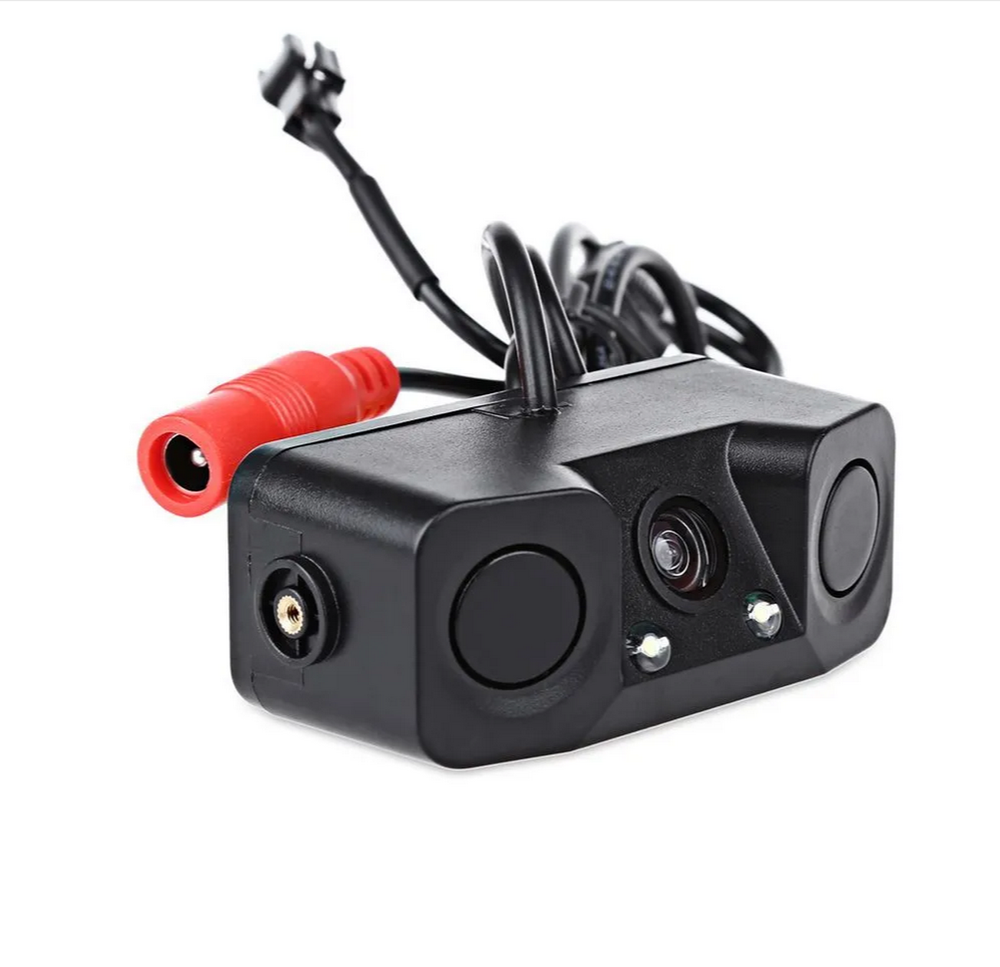 Автомобильная камера заднего вида с парктроником Dv-Pioneer.Ok E188