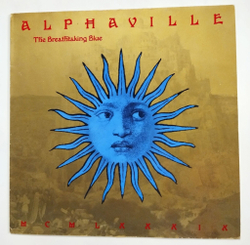 Винтажная виниловая пластинка LP Alphaville The Breathtaking Blue (Germany 1989)