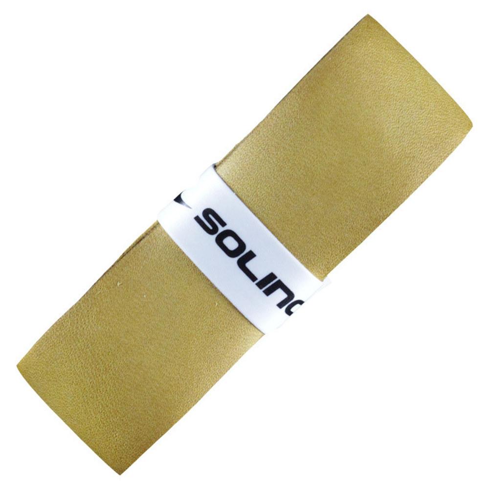 Теннисные намотки базовые Solinco Leather Grip 1P - Коричневый