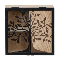 GAEM Шкатулка для чайных пакетиков, L16,5 W16,5 H6 см