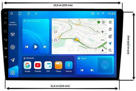 Topway TS10 4+32GB 8 ядер для Nissan Tiida 2004-2012