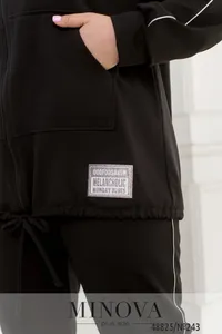Костюм 243-Черный Minova