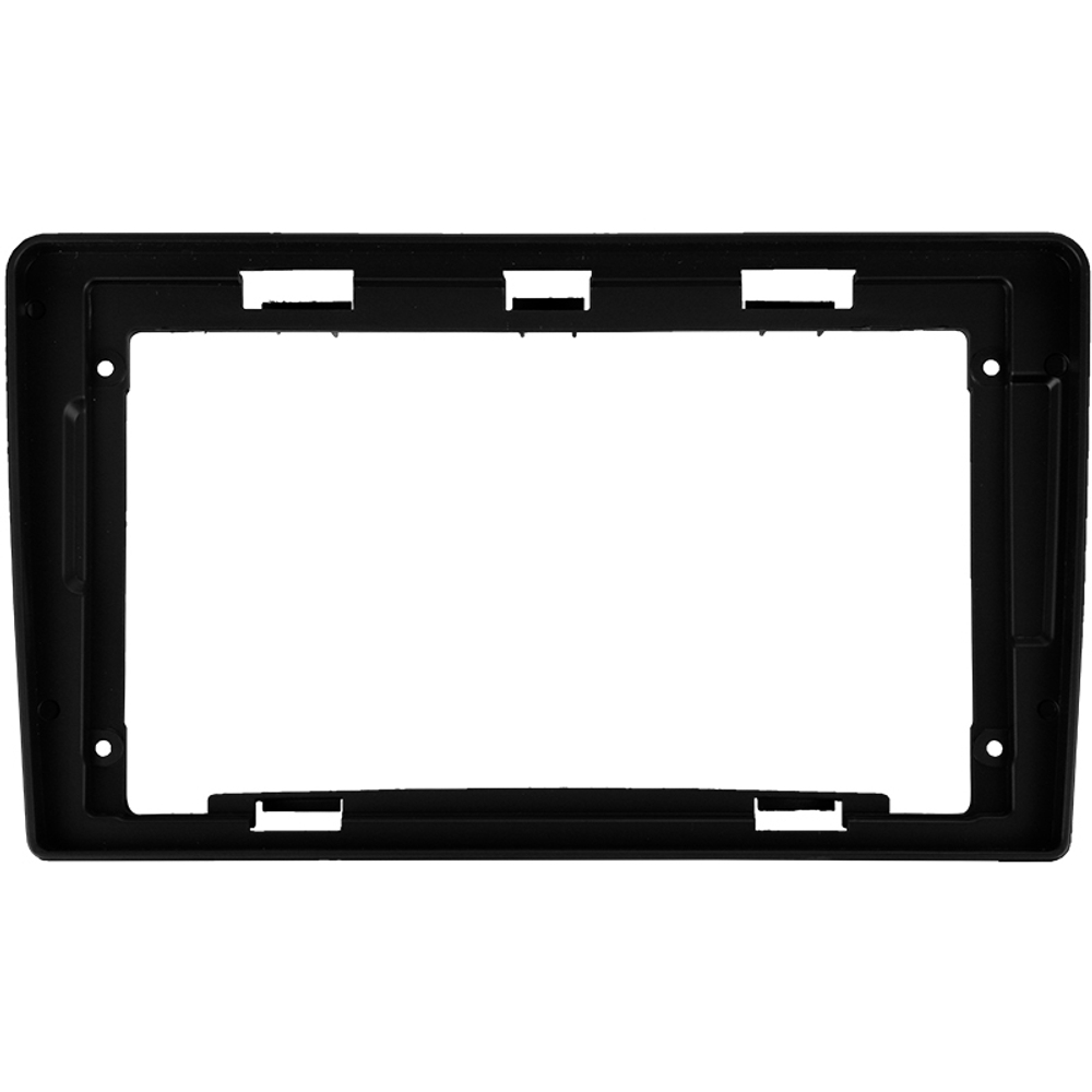 Комплект рамки с разъёмами 9" Hyundai Starex, H1 2007-2014 (черная) - Car-Smart 7001