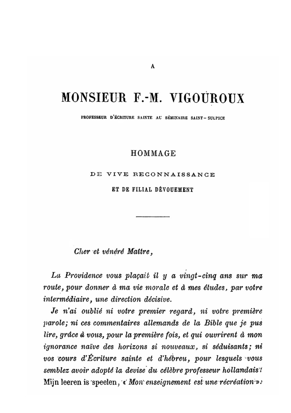 La Sainte Bible. Tome 1. Deuxieme edition | Louis-Claude Fillion