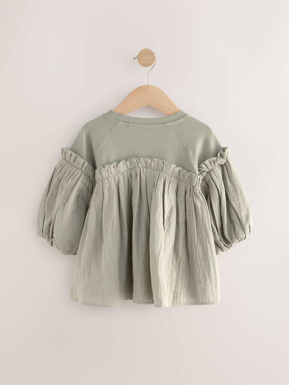 Блуза для девочки Next E64-976, Хаки