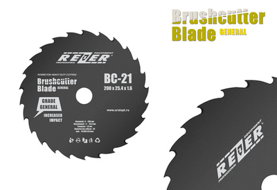 Нож для бензо/электрокосы ВС-21 General 200х25,4х1,6 26T