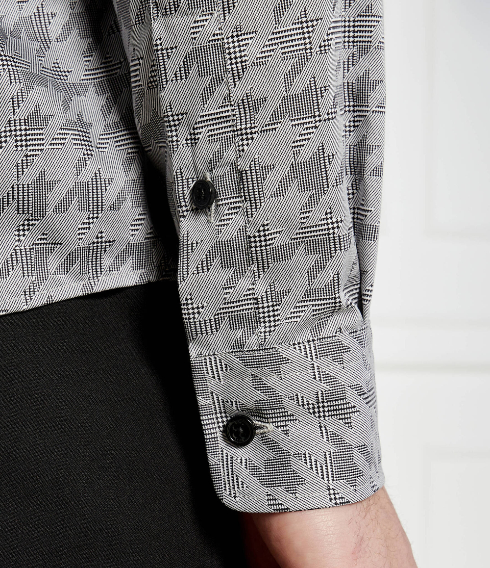 Рубашка BOSS BLACK - серый(50521590)