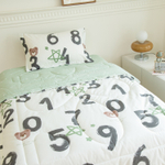 Комплект постельного белья Сатин с Одеялом Young 100% хлопок OBK018