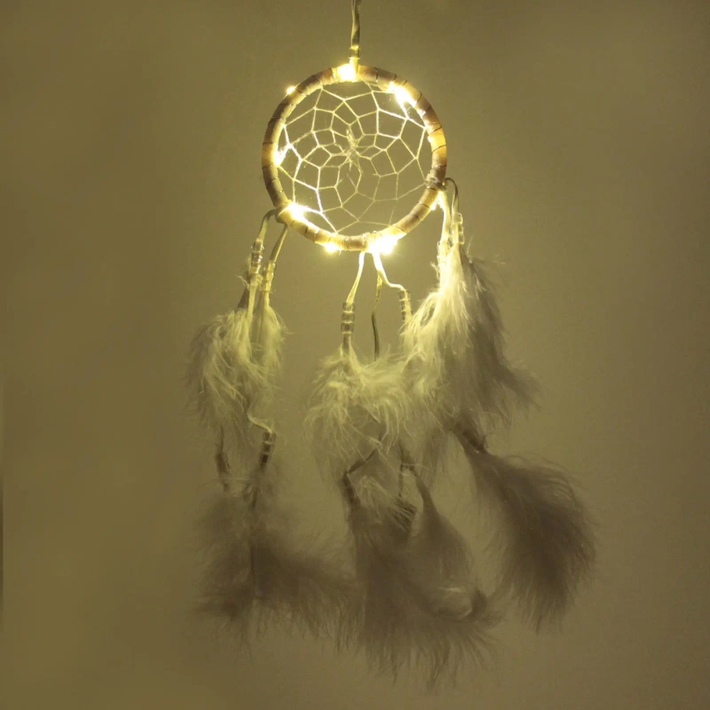 Украшение-оберег «Ловец Снов-Princess» 11*55см, с подсветкой